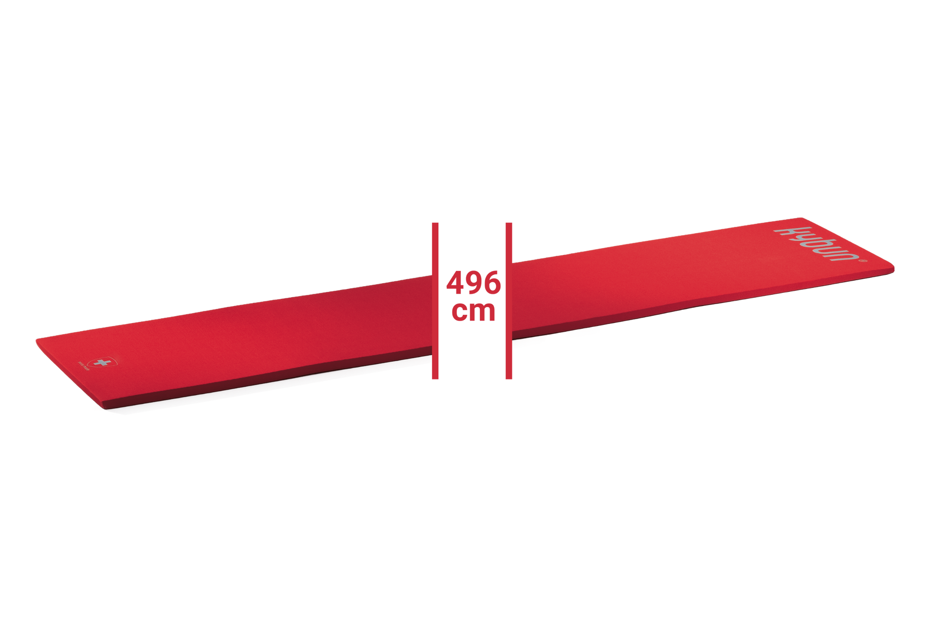 kybun Matte mit Stoffbezug 496x46x2cm, Anthrazit